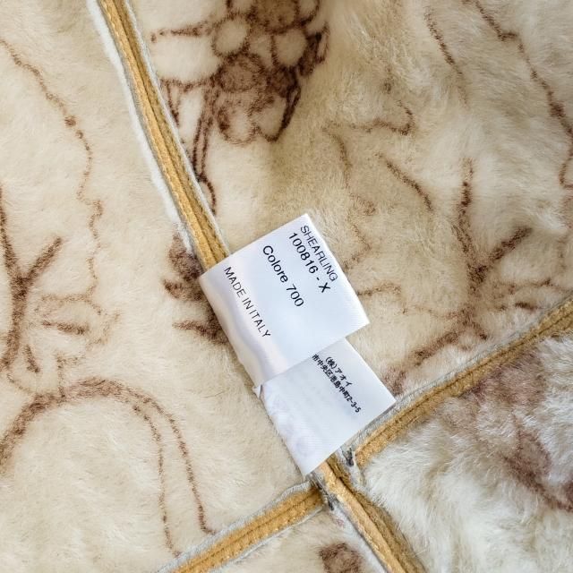 アイグナー AIGNER ☆ ムートン ジャケット 46 ベージュ イタリア製 アイグナー AIGNER ☆ ムートン ジャケット 46 ベージュ イタリア製