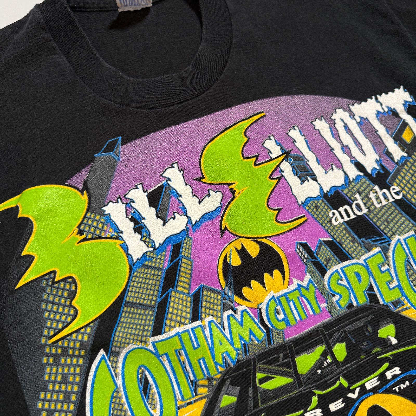 90s NASCAR×BATMAN×McDonald's T-shirt Lsize / バットマン