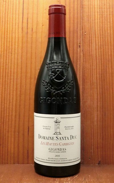 ジゴンダス アウトレット レ オート ギャリーグ 2015年 ドメーヌ