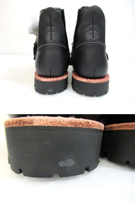 【ほぼ新品同様】【中古美品】AVIREX アビレックス AV2931 TIGER タイガー ライダース レザーブーツ ブラック 25.5cm バイク オートバイ 美品AVIREX TIGER AV2931 ブーツ 27.5cm アヴィレックス AVIREX