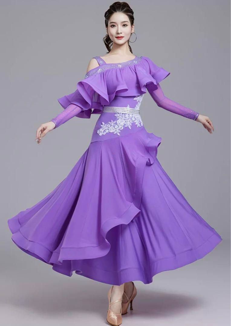 新品未使用 スタンダードドレス 発表会やデモ、ダンスパーティ、競技会