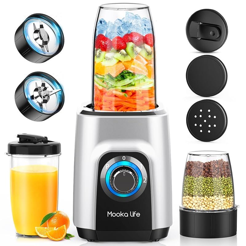専用です。Doctor smoothie ジューサー・ミキサー MOOKA LIFE ジューサー ミキサー スムージー 一台多役 三つ