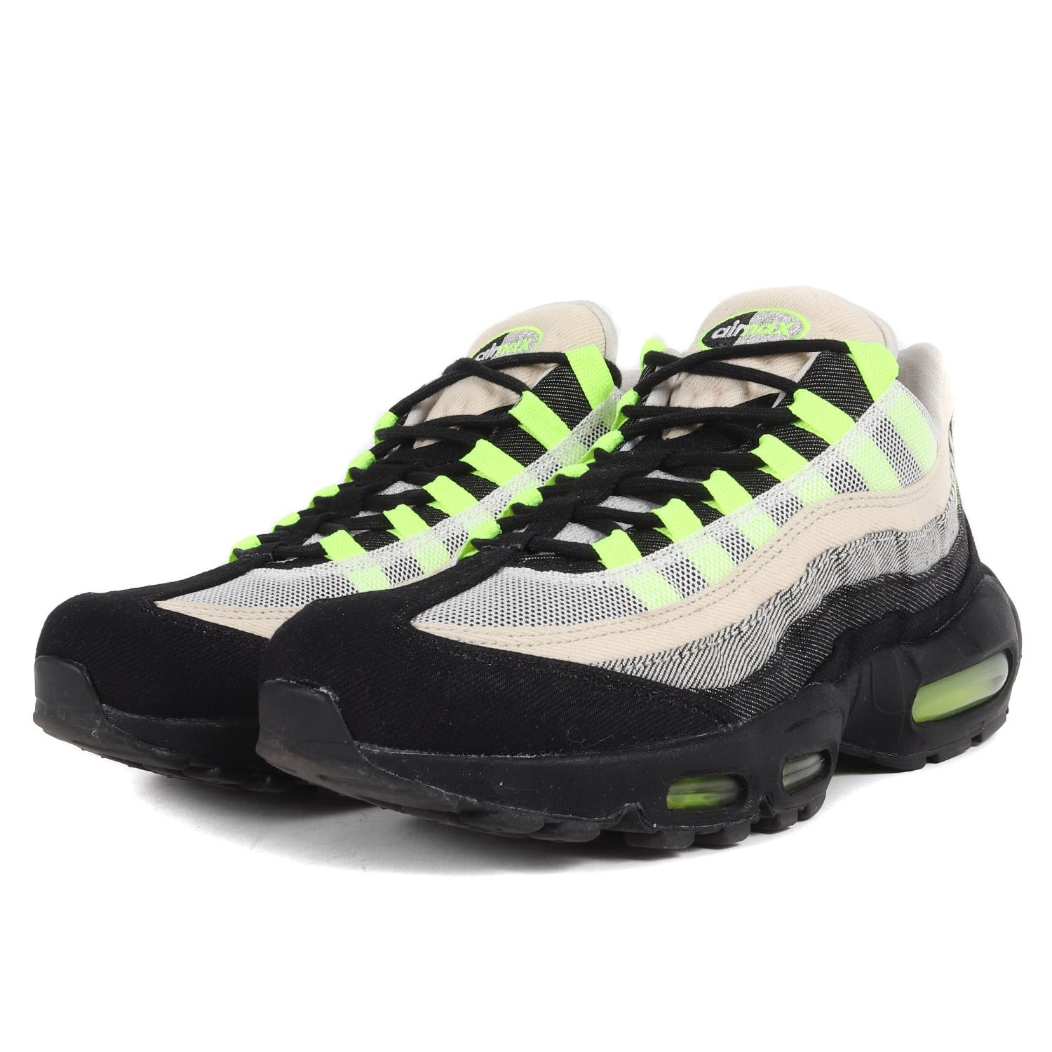 美品 DENHAM デンハム サイズ:26.5cm 20AW NIKE AIR MAX 95 DNHM (DD9519-001) ナイキ  エアマックス95 ブラック ボルト US8.5 ローカット スニーカー シューズ 靴 ブランド コラボ【メンズ】 - メルカリ