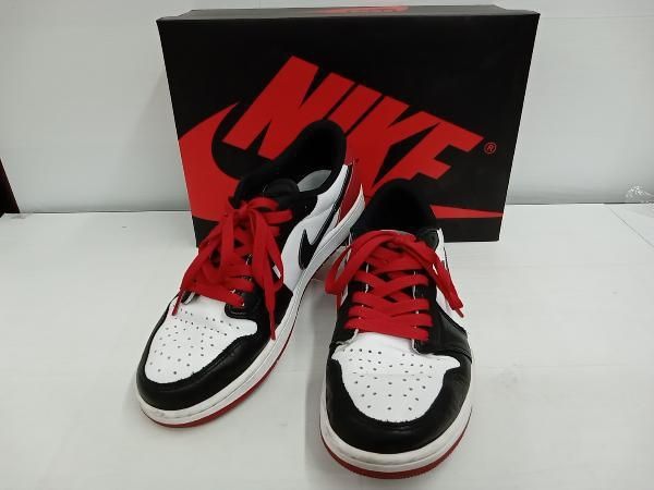 【箱付】NIKE ナイキ AIR JORDAN 1 RETRO エアジョーダン1 レトロ LOW OG／CZ0790-106 スニーカー 27.5cm メンズ