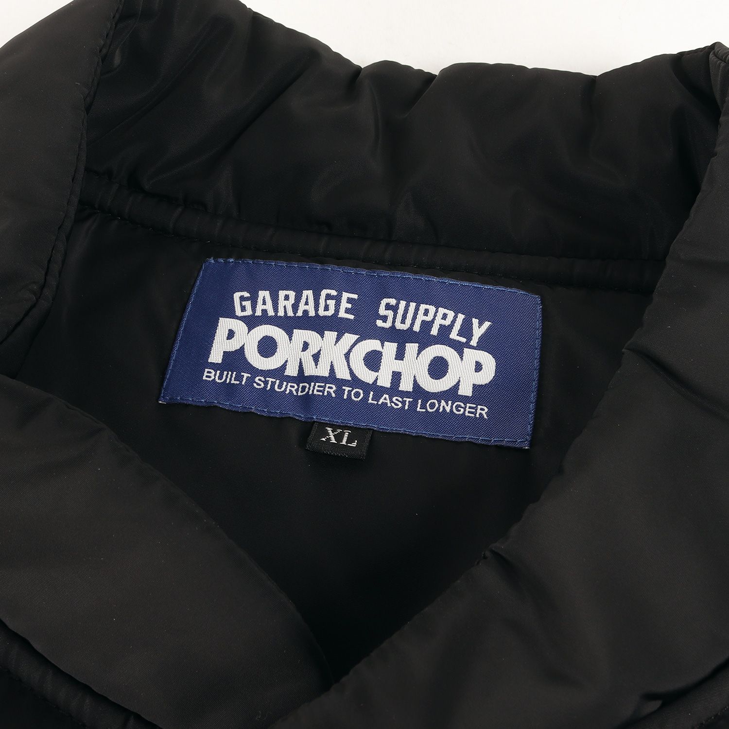 PORKCHOP GARAGE SUPPLY ポークチョップガレージサプライ ベスト サイズ:XL 21AW プリマロフト レーシング 中綿 ベスト  RACING VEST ブラック 黒 アウター ジャケット ブルゾン カジュアル ブランド シンプル - メルカリ