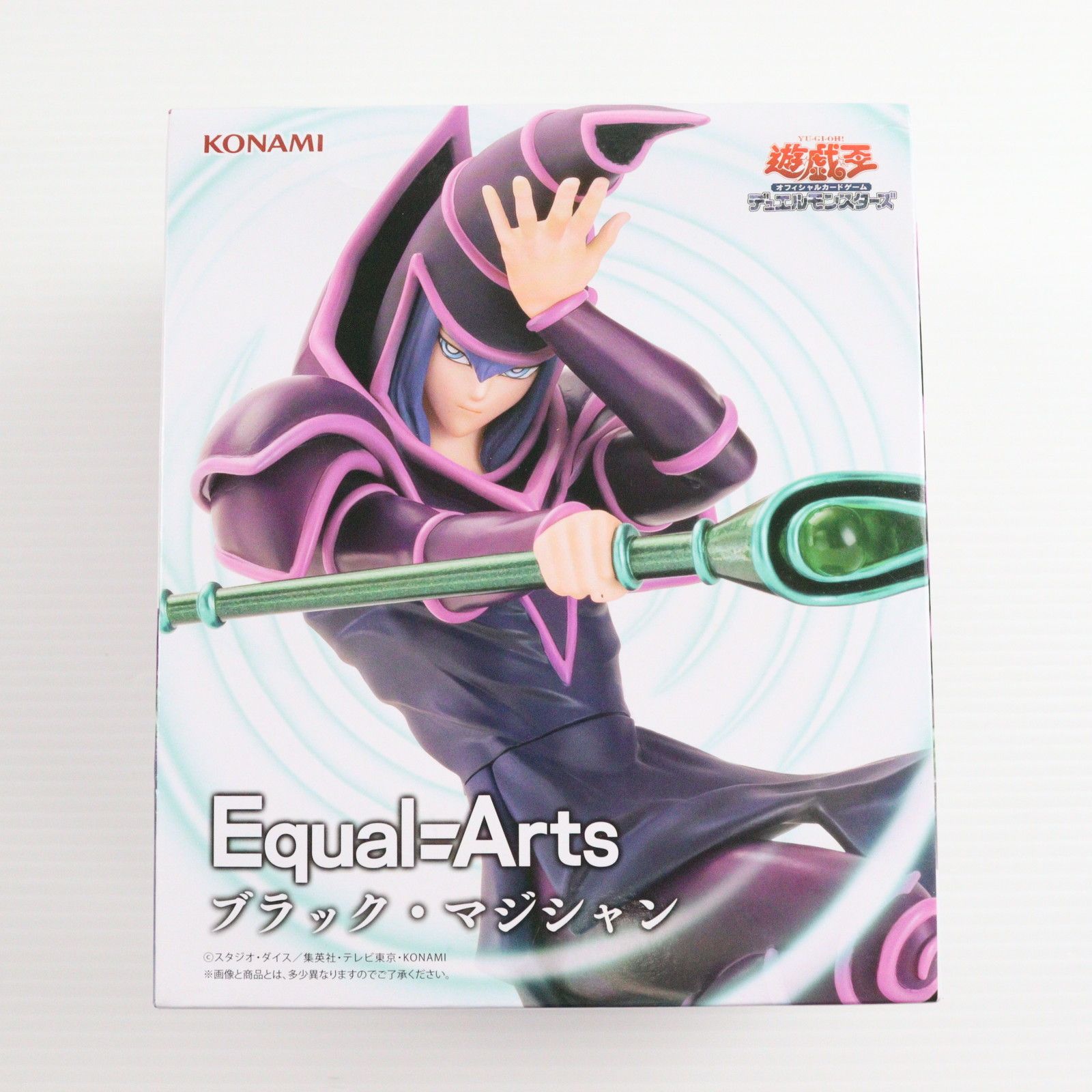 遊戯王デュエルモンスターズフィギュア KONAMI Equal-Arts 遊⭐︎戯⭐︎王 Equal=Arts ブラック・マジシャン フィギュア