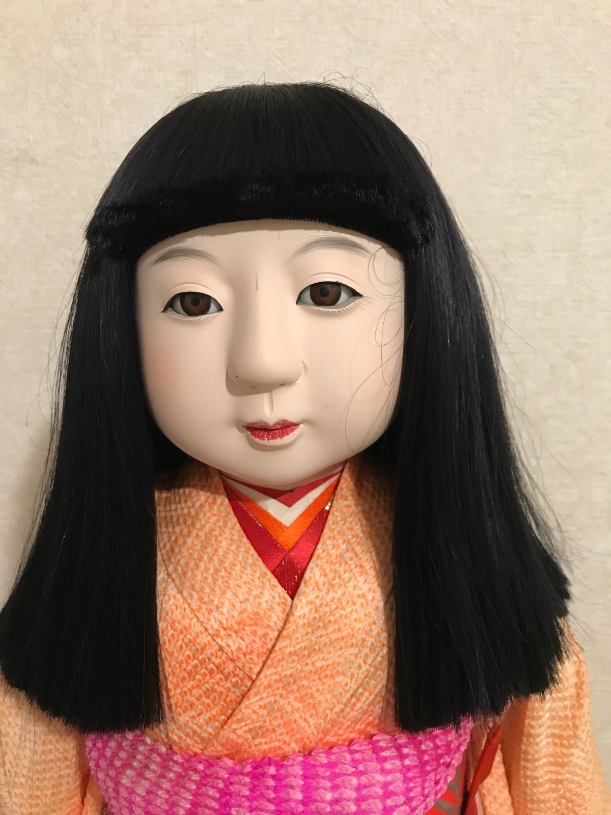 中古】市松人形 約80cm《アンティーク》 - メルカリ