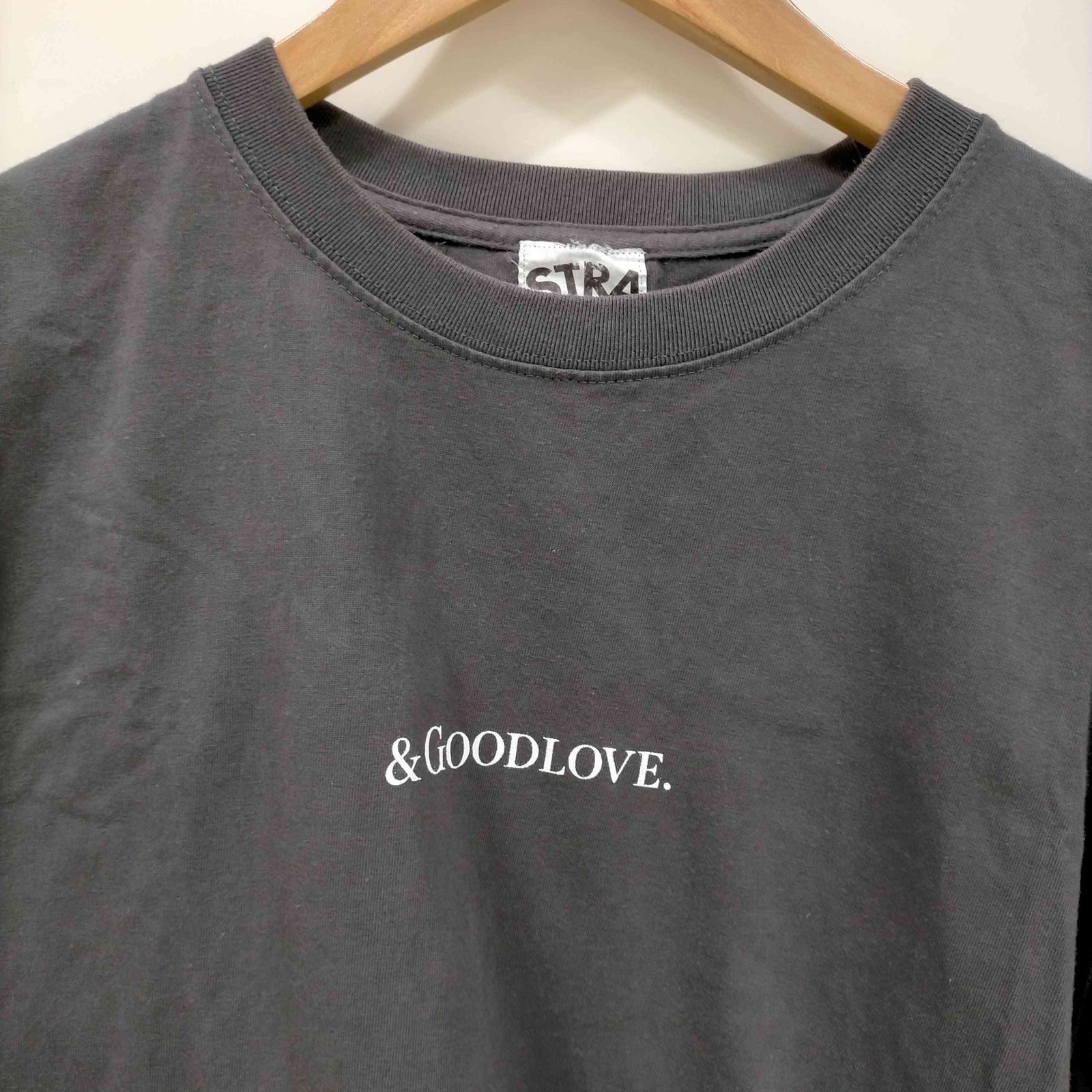 ストレイト STRAIIIGHT &GOODLOVEプリント Tシャツ メンズ JPN：XL ...