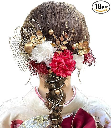 新着商品】髪飾り 【9色展開】 成人式 卒業式 振袖 和装 着物 [JZOON] 袴