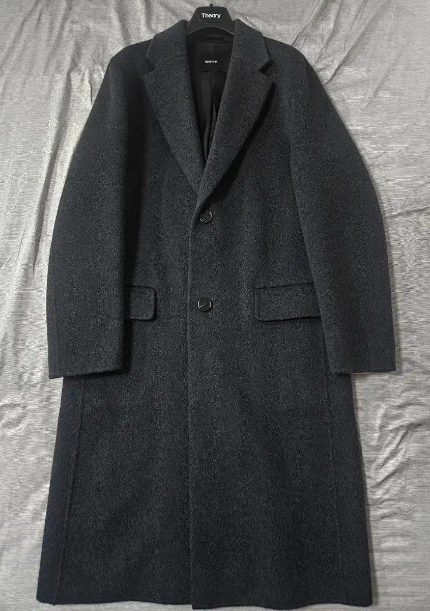Theory セオリー カシミア コート M チャコールグレー ダークグレー