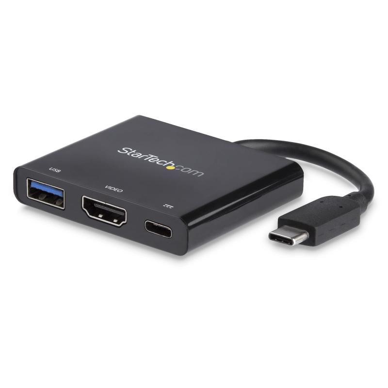 StarTech.com USB Type-C接続HDMIディスプレイ変換アダプタ 4K|30Hz Thunderbolt 3 互換 60W USB Power Delivery CDP2HDUACP