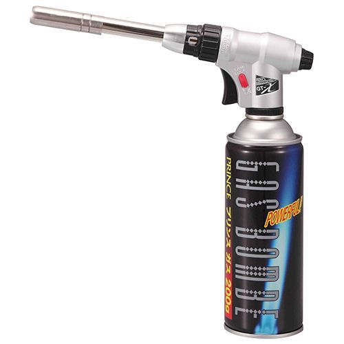 BFJ1042867 GTXガストーチセットT プリンス タイプT セット 火口交換自由自在のXシステム 火口交換式 搭載のガストーチ 管工事 炭火着火など用強力タイプワンタッチトーチバーナー BFJ1042867