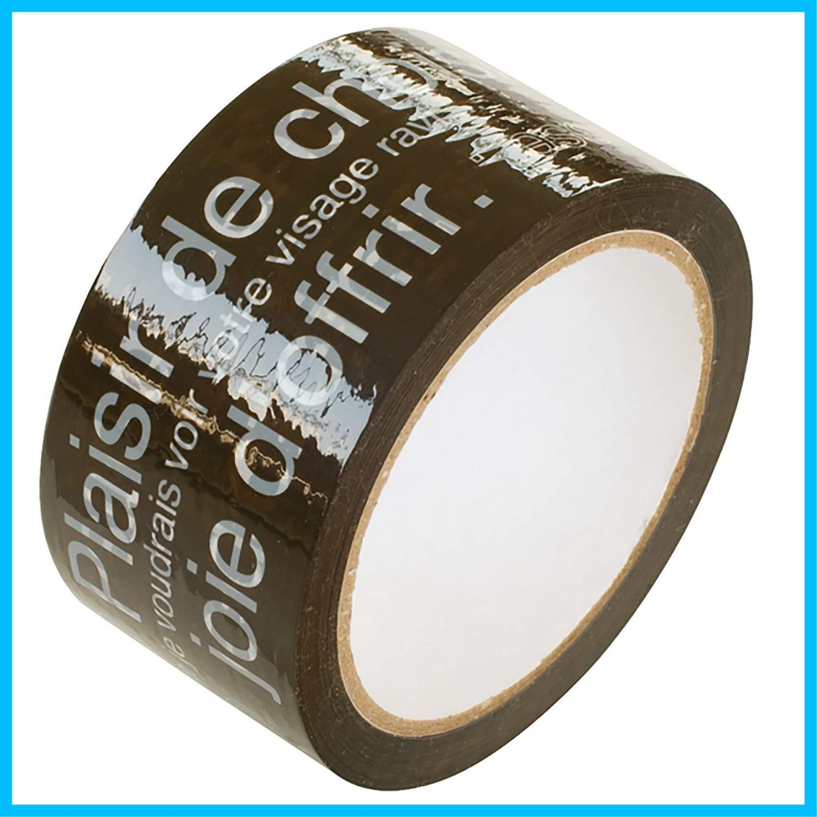 商品 CAF-PL1 HEADS OPPテープ1巻 W50mm×50m巻 ブラウン カフェオレ 梱包テープ ヘッズ Heads