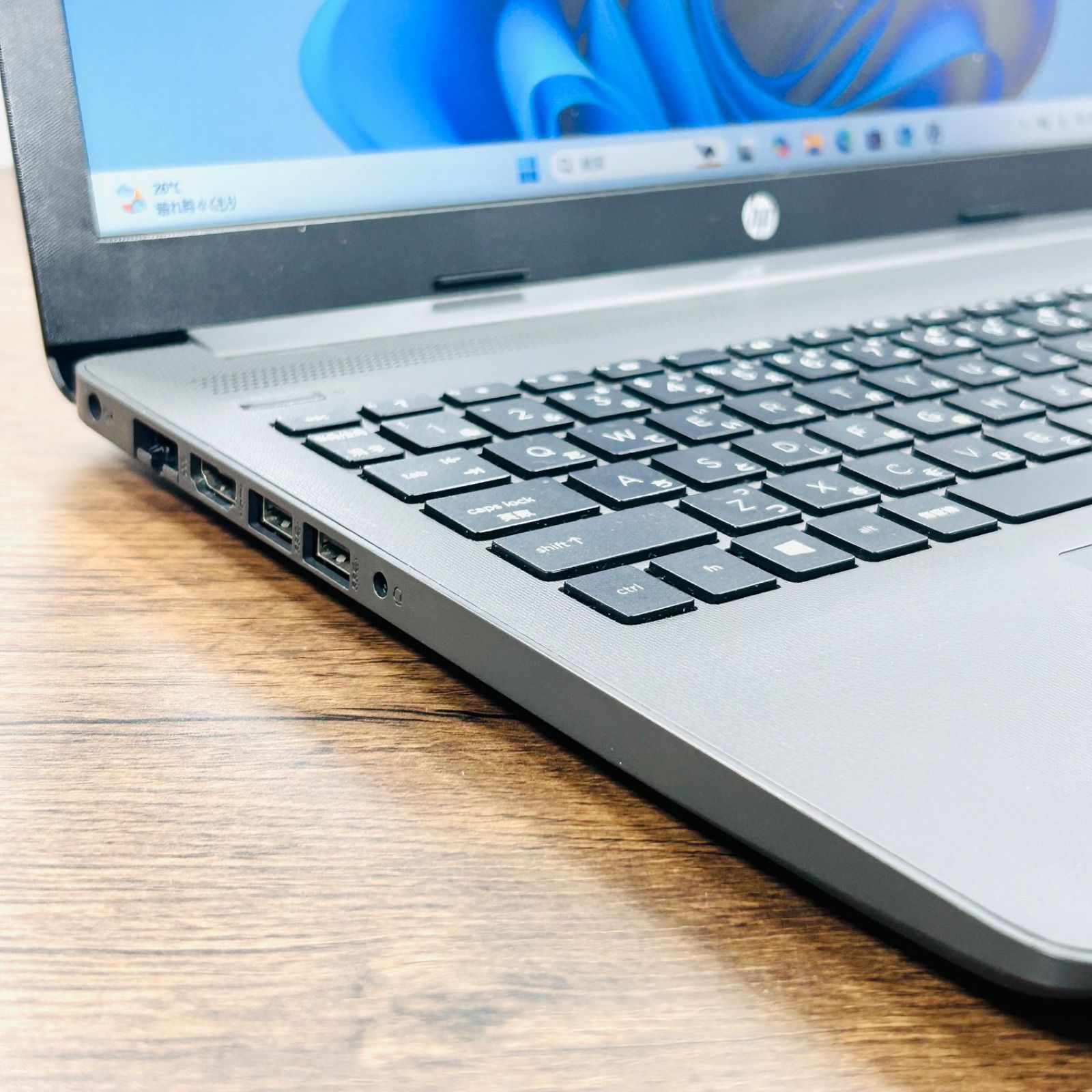 第8世代core i 5 -HDD 1 TB メモリ16 GB オフィス2021付きノートパソコン Windows 11設定済み hp 250 G 7 バッテリー良好