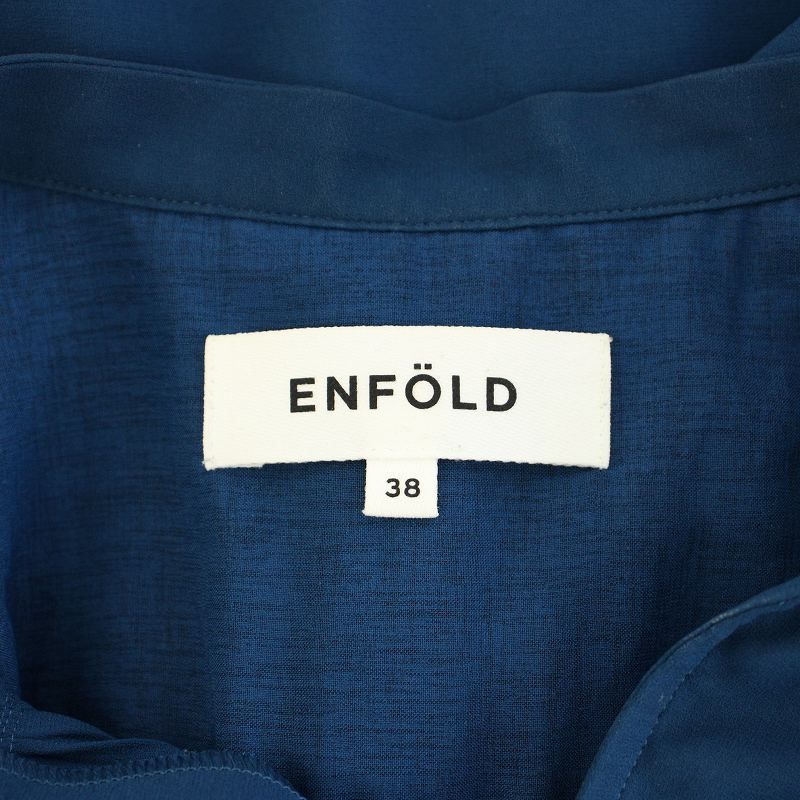 エンフォルド ENFOLD 23AW ケープスリーブドレス CAPE－SLEEVE