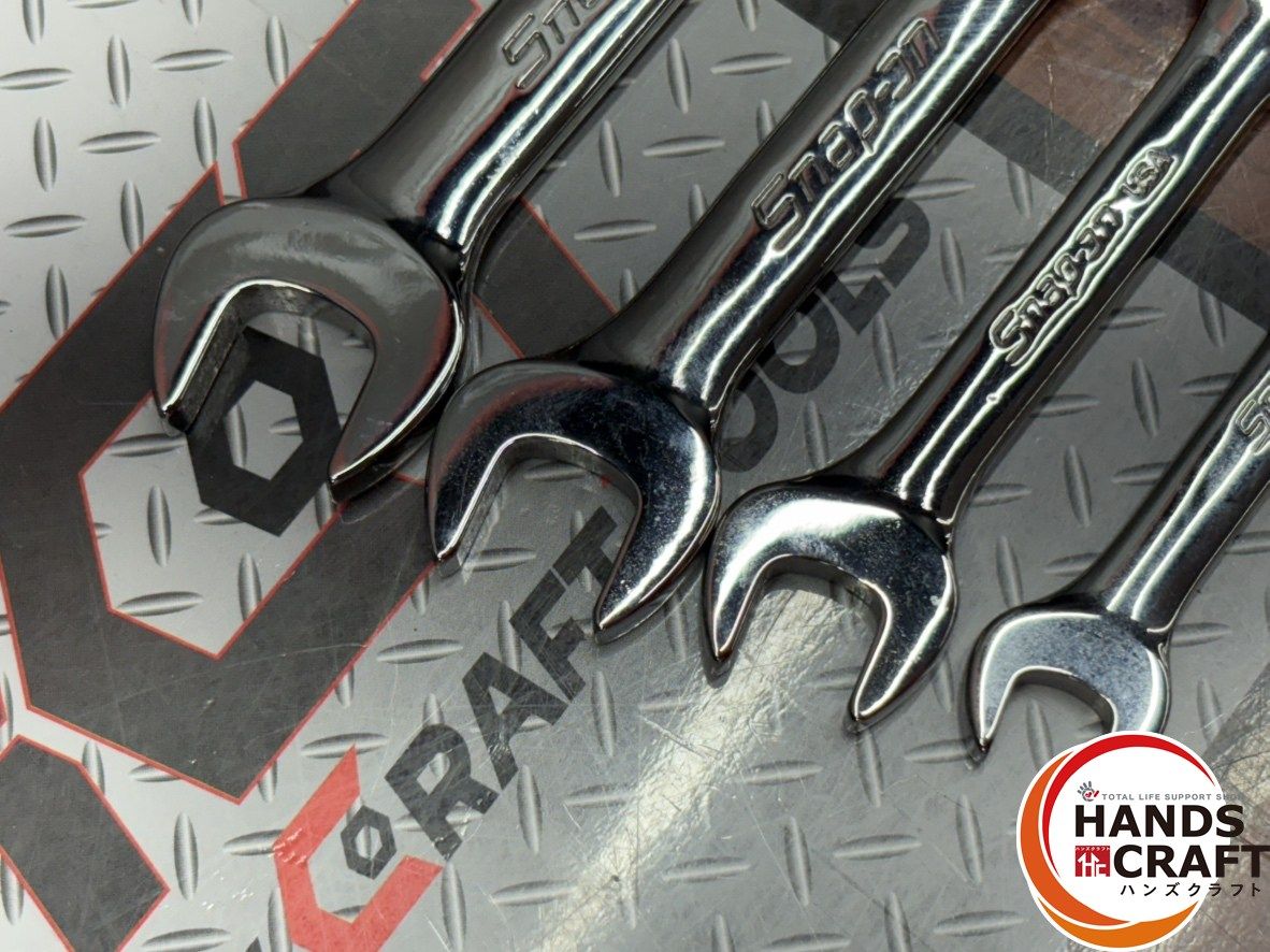 〇スナップオン Snap-on OXIRM8 10 12 13 ショートギアレンチ 4点セット ハンズクラフト佐賀