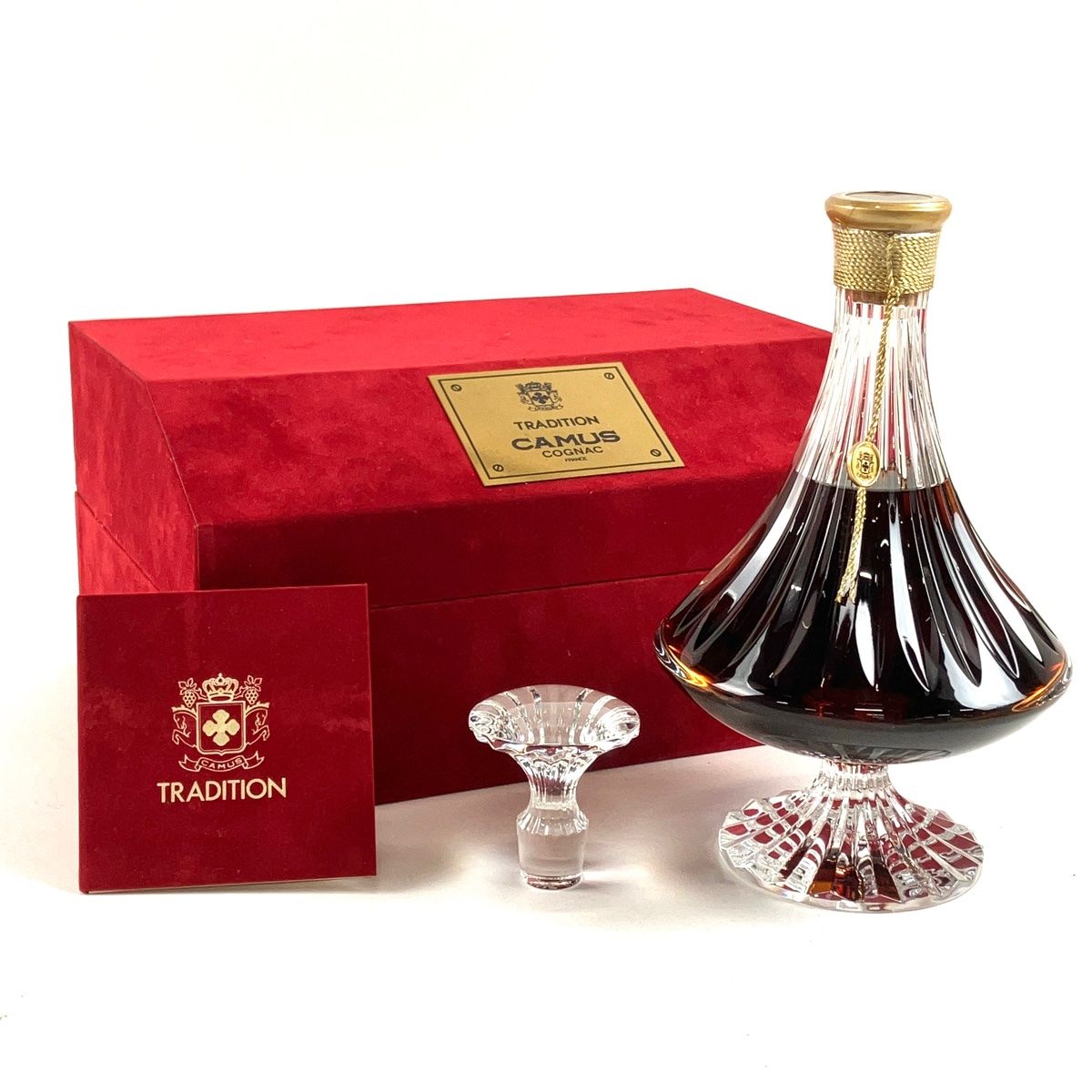未開栓】CAMUS カミュ トラディション バカラボトル ブランデー 700ml