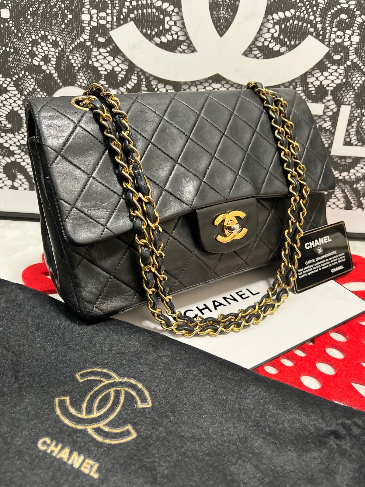 ◇◇ 極美品 シャネル CHANEL マトラッセ ダブルフラップ ヴィンテージ ...