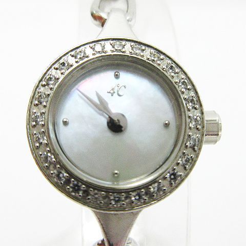 ４℃（ヨンドシー）シルバー925 チェーンブレスレット時計 4℃（ヨンドシー）シルバー925 チェーンブレスレット時計