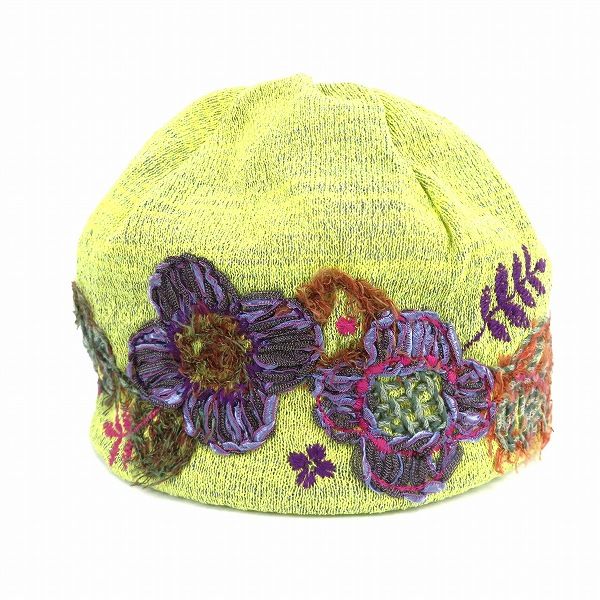佐藤繊維Masaki Kyoko 刺繍デザインニット帽・ 新品未使用 佐藤繊維Masaki Kyoko 刺繍デザインニット帽 - メルカリ