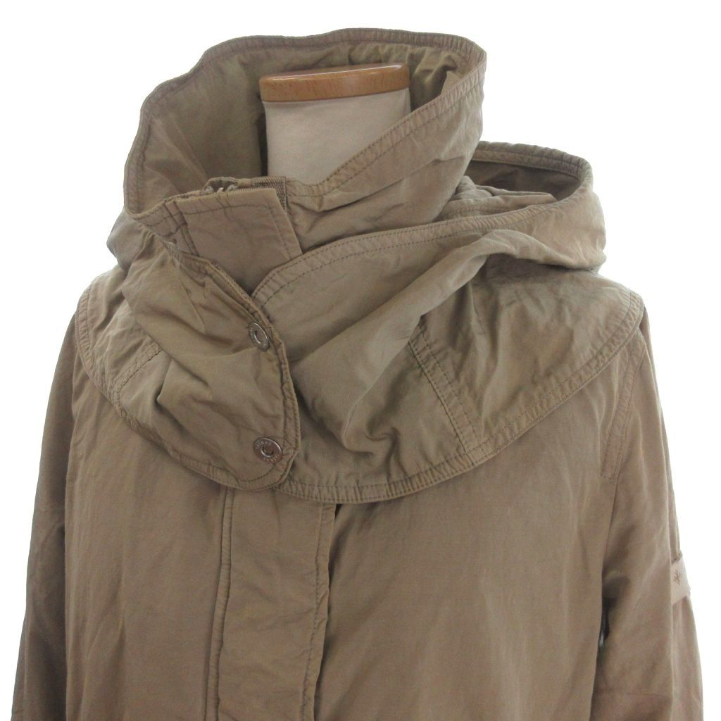 【最安値に挑戦】 タトラス TATRAS CLAUDIA インナーダウン付き モッズコート ロング フード LTA14S4386 ベージュ 02 M位