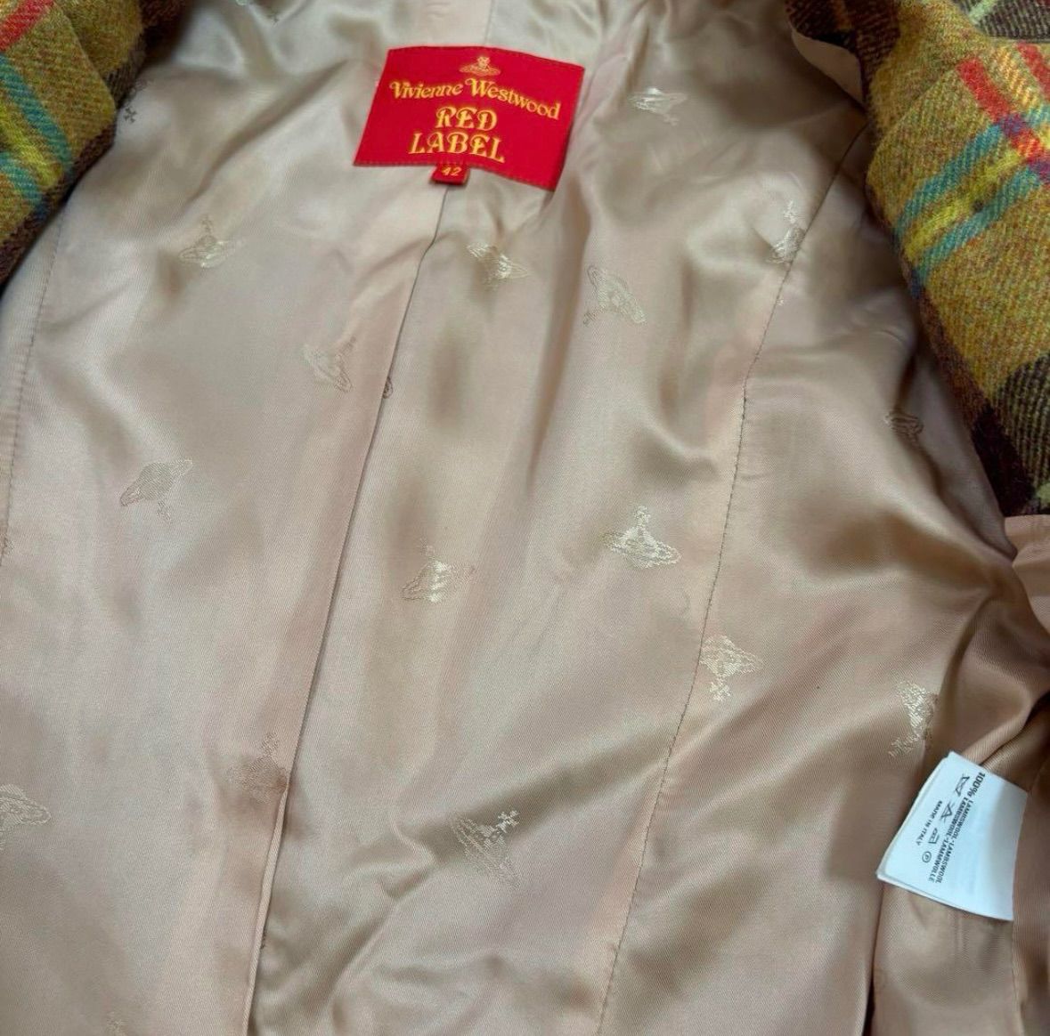 Vivienne Westwood 】美品 Check Jacket 42 - メルカリ