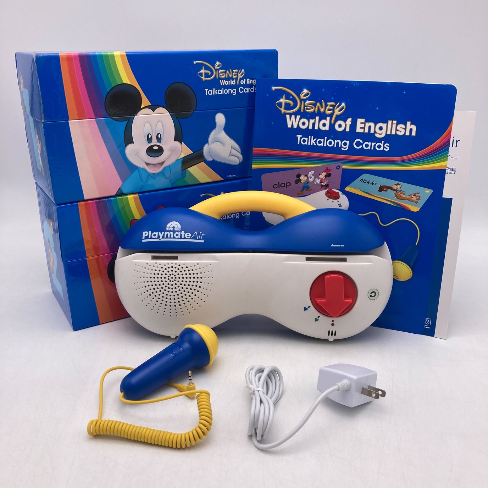 最新版】2020年購入 トークアロングセット プレイメイトエアー ディズニー英語システム DWE Disney ワールドファミリー 中古  1007204 - メルカリ