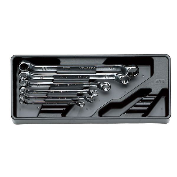KTC 京都機械工具 メガネレンチセット 6本組 TM506
