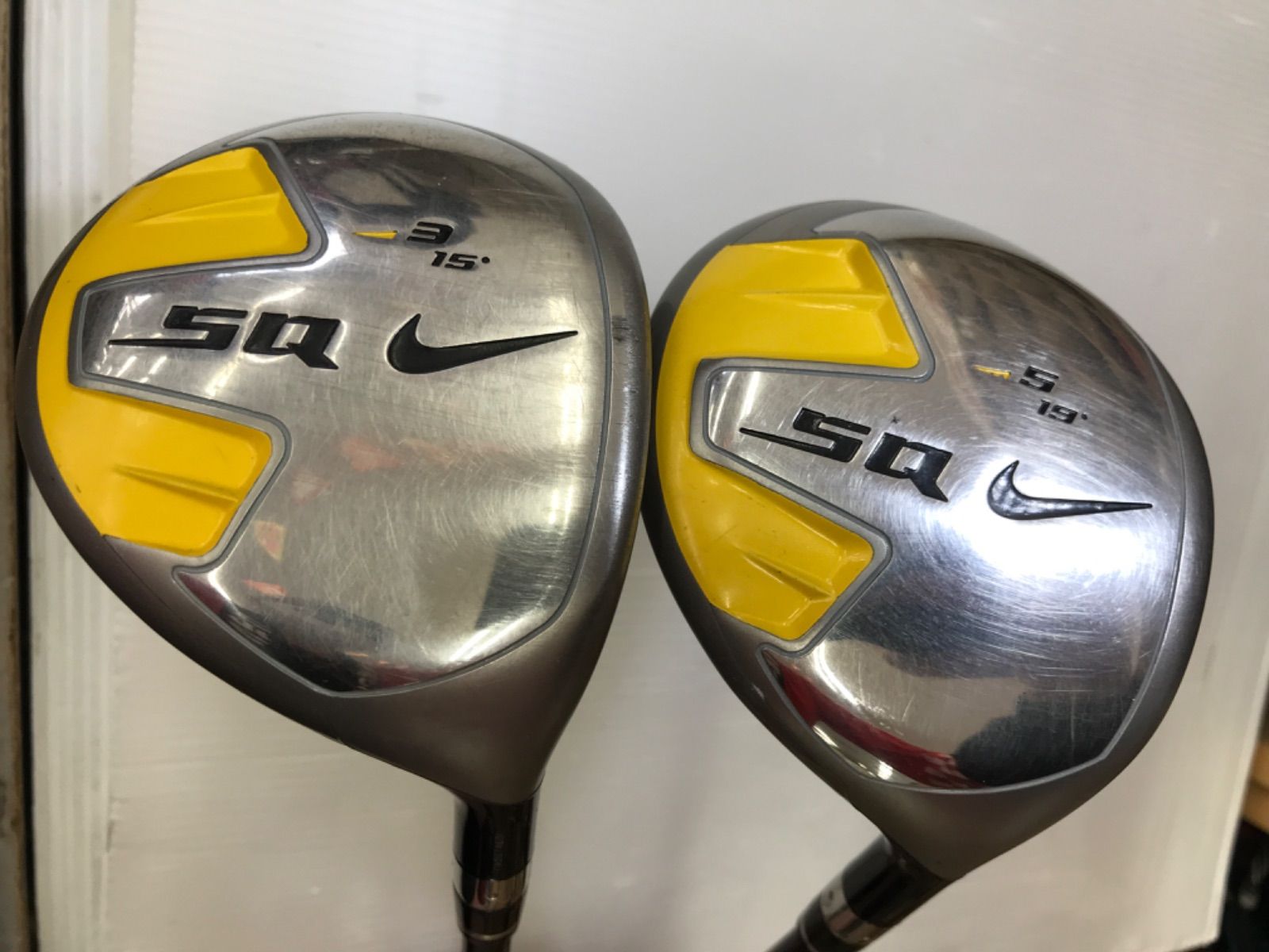【即納】ゴルフクラブ　３W・５W　２本セット  | 中古 | ナイキ　サスクワッチ フェアウェイウッド【2005年】 【日本仕様】サスクワッチ ディアマナ
