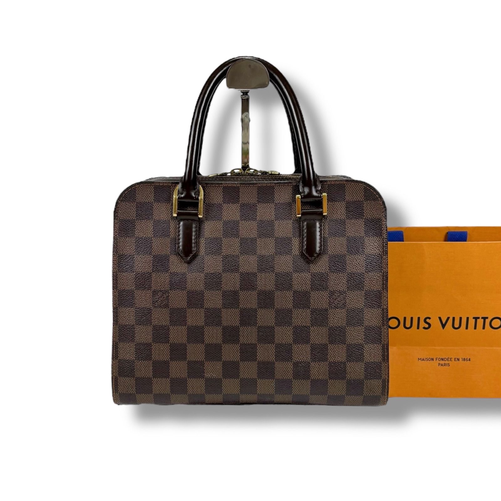 Louis Vuitton ルイヴィトン ダミエ トリアナ ハンドバック　180 ルイヴィトン LOUIS VUITTON トリアナ ダミエレザー