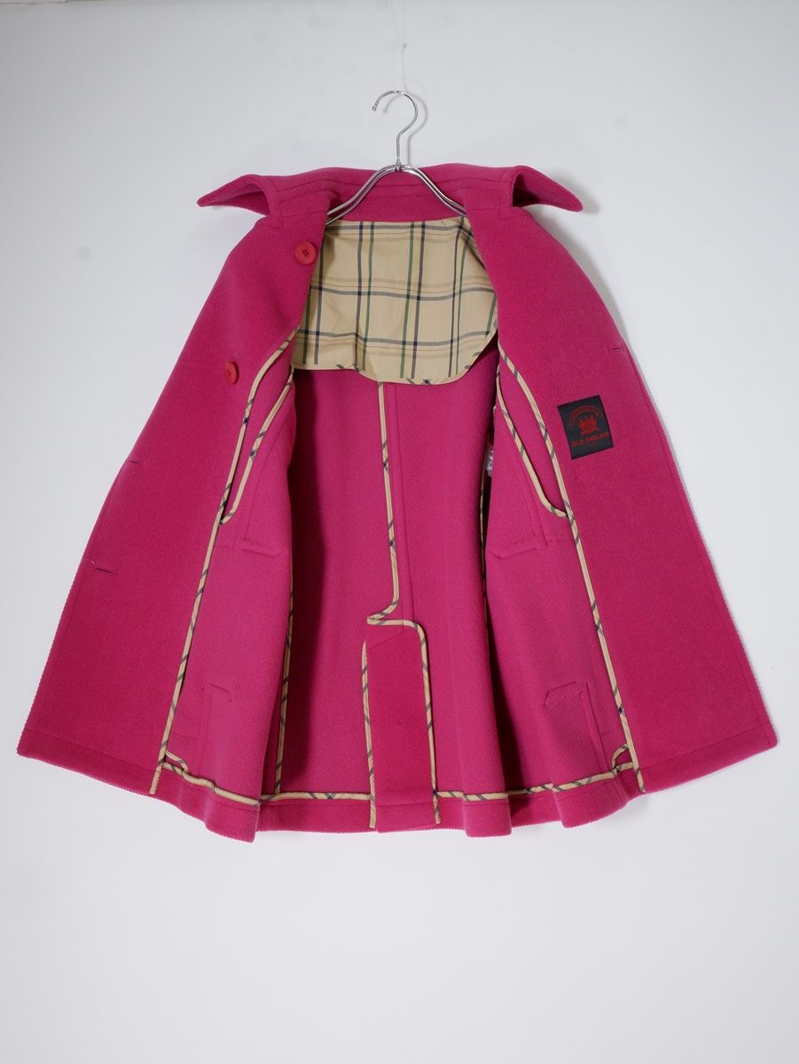 美品　オールドイングランド　ピーコート　サイズ36 OLD ENGLANDオールドイングランド ヘリンボーンウール Pコート