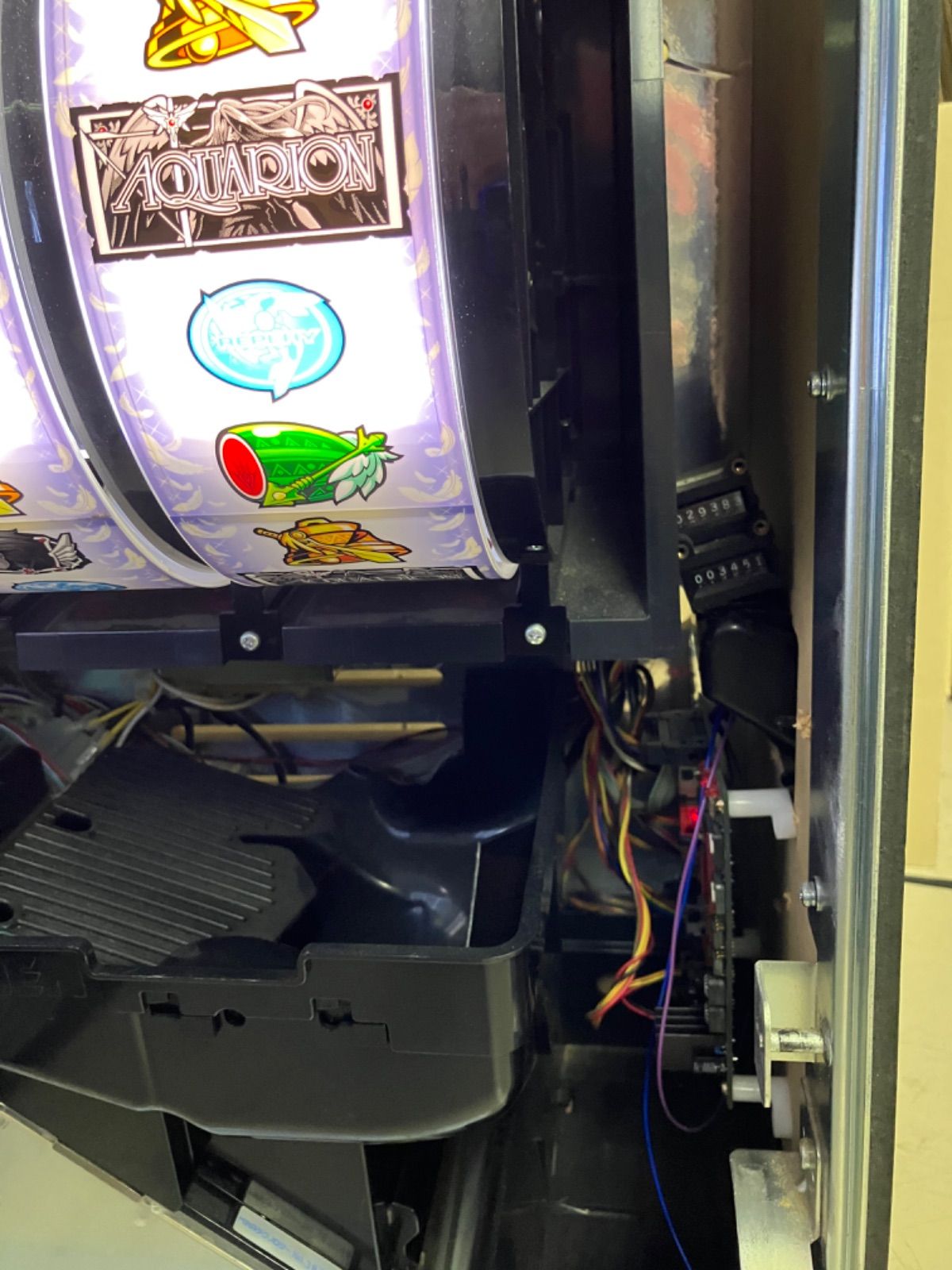 パチスロ 創聖のアクエリオン2のアミューズ用実機