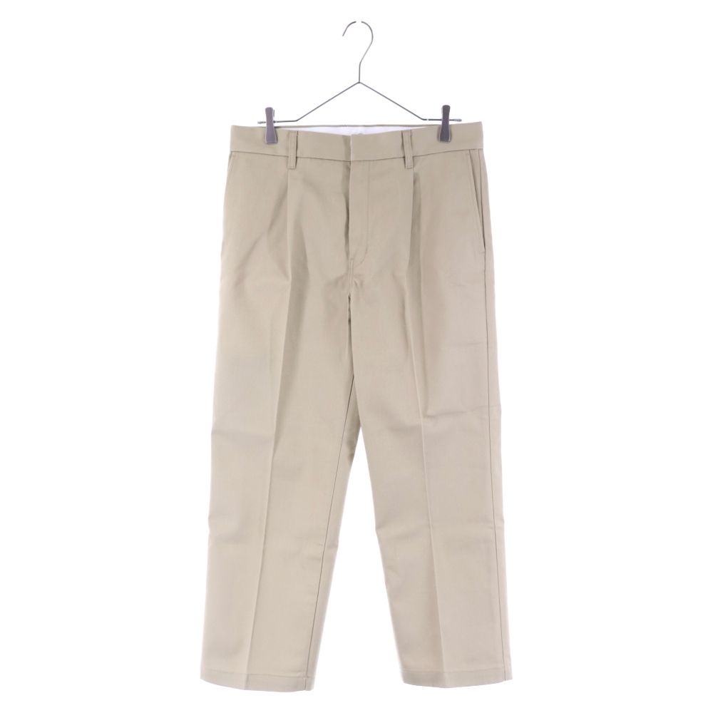 【中古】ワコマリア ディッキーズ 22AW PLEATED TROUSERS BEIGE チノパン ベージュ DICKIES-WM-PT11 メンズ WACKO MARIA (ワコマリア) 22AW×Dickies PLEATED TROUSERS トラウザー
