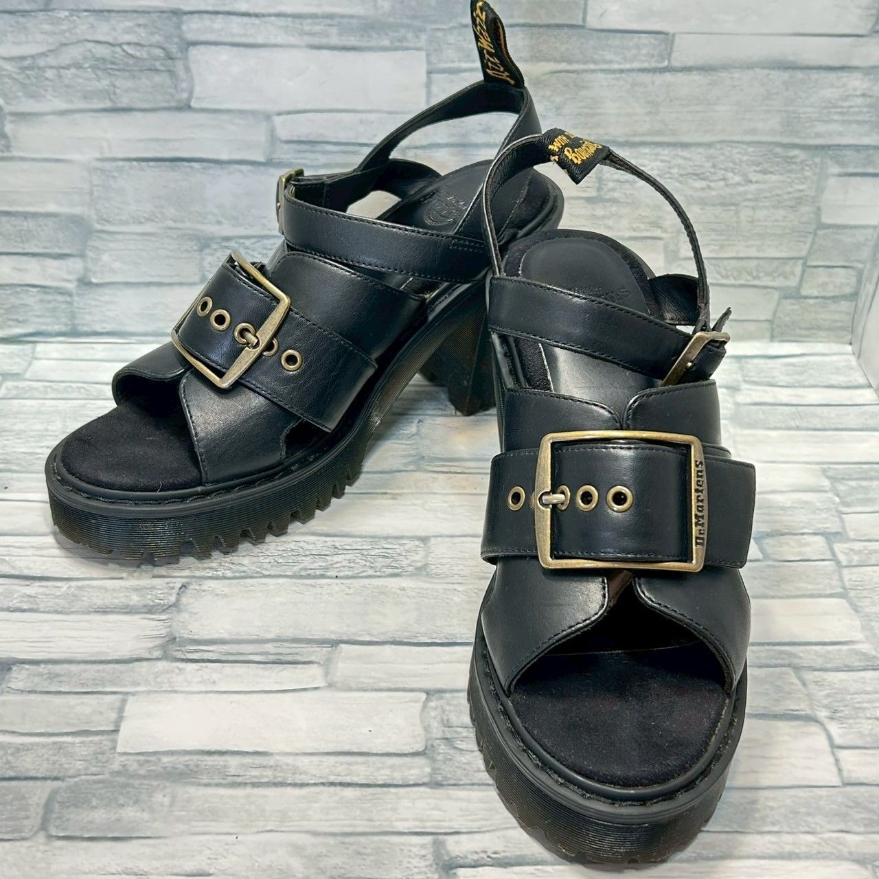 Dr. Martens GRANIK 厚底 サンダル ブラック UK5 24cm