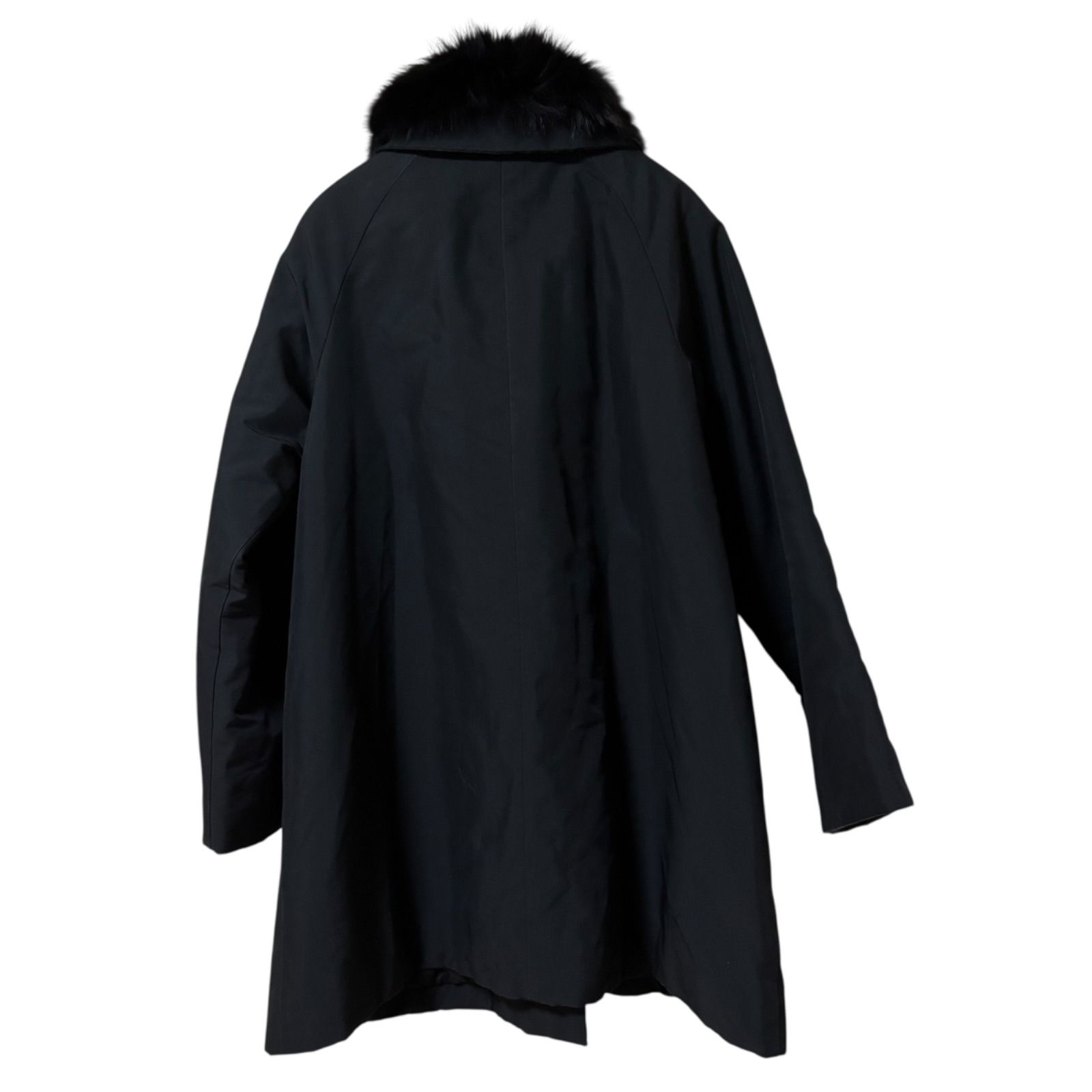 Z1472 L'EQUIPE YOSHIE INABA レキップヨシエイナバ コート ファー襟