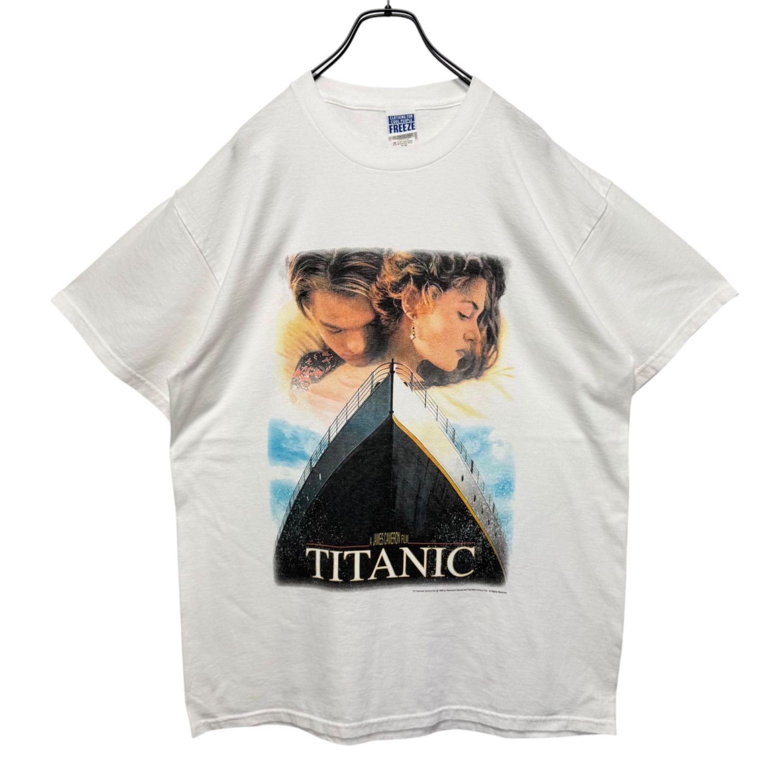 90s タイタニック titanic Tシャツ ディカプリオ ムービーT 映画T 90s 