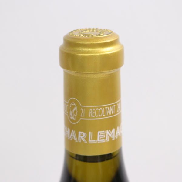 CORTON-CHARLEMAGNE 2021 750ml 空き瓶