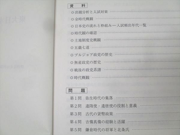 駿台 東京大学 東大日本史テスト演習 テキスト通年セット 2024 計2冊 013m0D 駿台 東京大学 東大日本史テスト演習 テキスト通年セット 2024