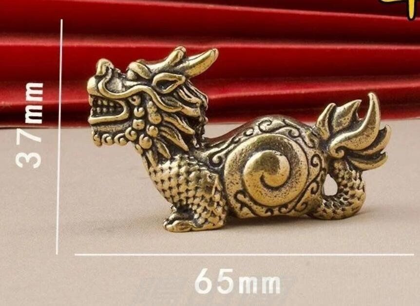真鍮製ソリッド龍生九子鎮邸WP 109