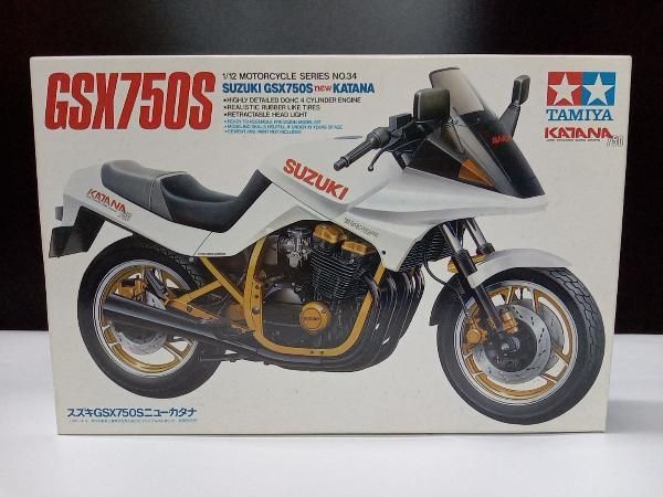未組立品 プラモデル タミヤ スズキ GSX750S ニューカタナ 1/12