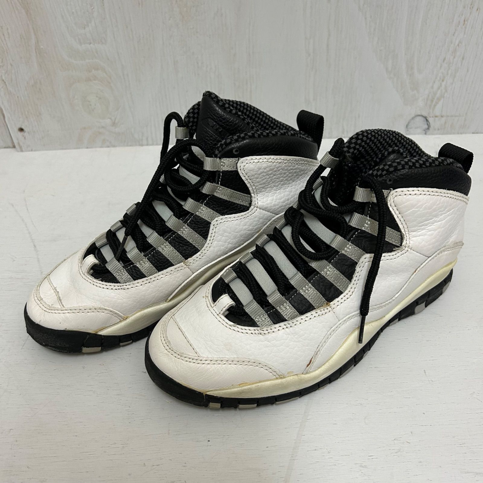 K》 NIKE AIR JORDAN 10 OG 1994年 STEEL GREY 25.5cm 箱あり