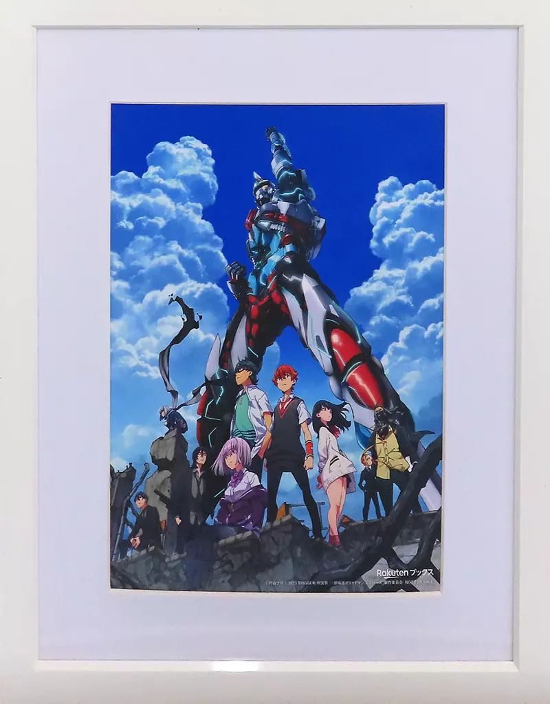 【定番，新作】 【中古】原画イラストボード 付属品付)劇場版 グリッドマンユニバース A5 キャラファイングラフ SSSS.GRIDMAN イラスト集