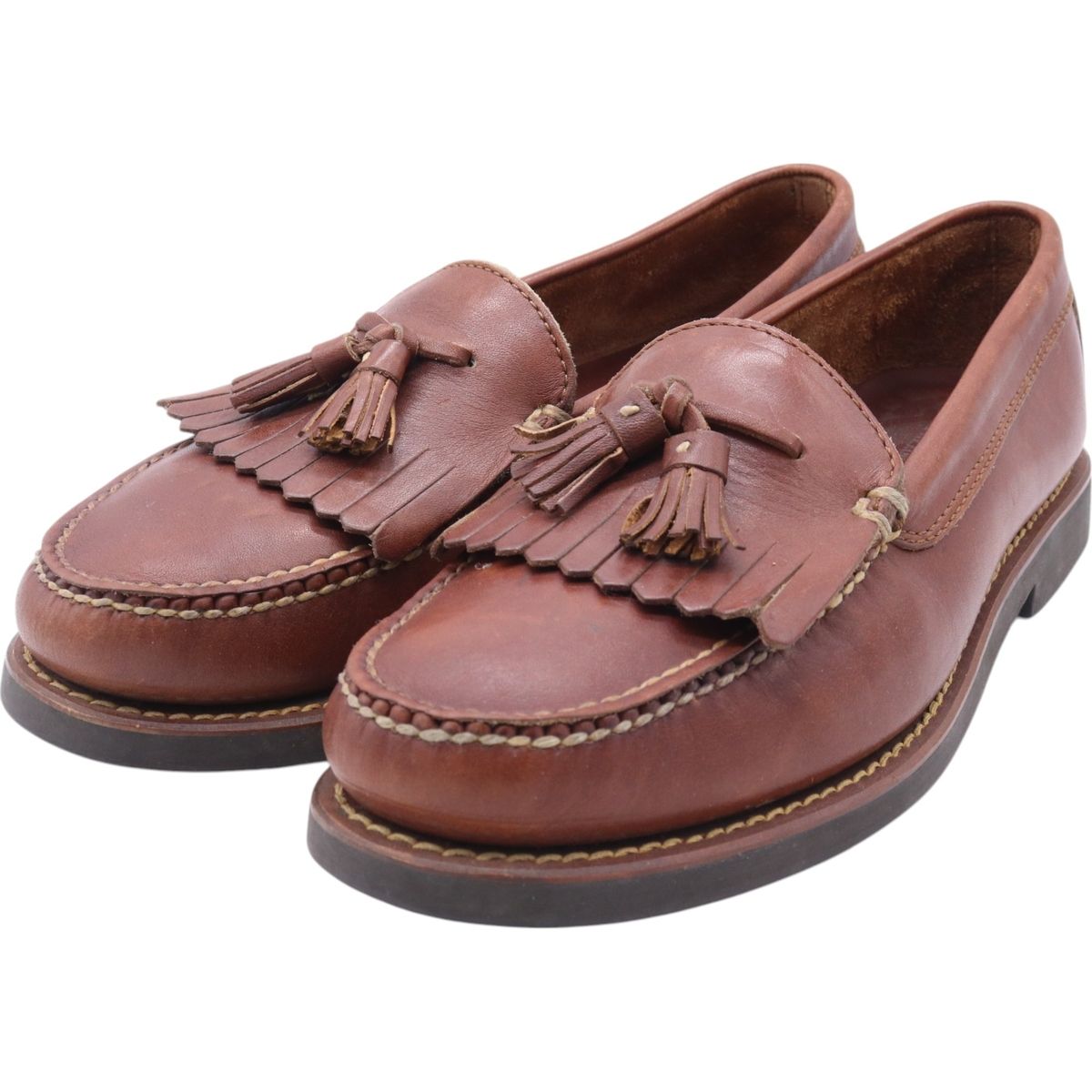 古着 ラルフローレン Ralph Lauren POLO SPORT ポロスポーツ キルト タッセルローファー 10D メンズ28.0cm相当|saa011745