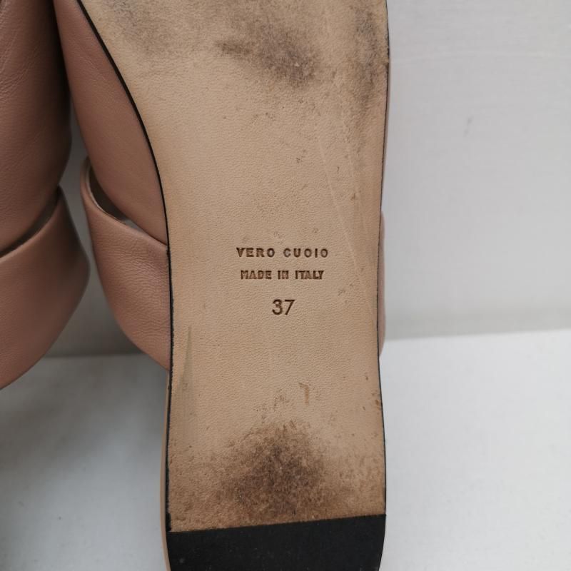 レザー ミュール