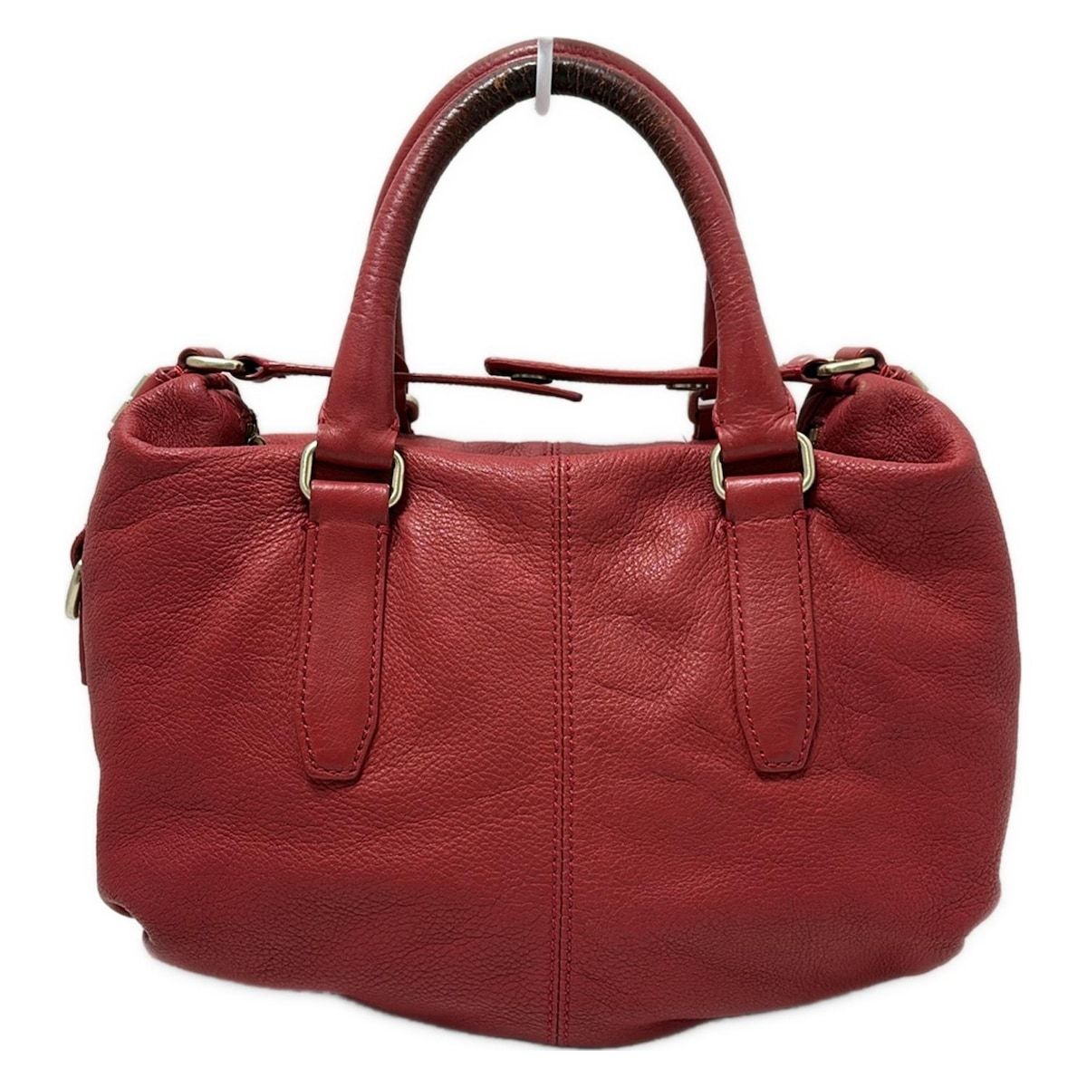 GIVENCHY ジバンシー ハンドバッグ - レッド レザー