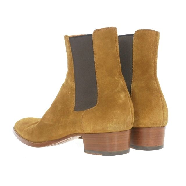 サンローラン パリ SAINT LAURENT PARIS スエード サイドゴア
