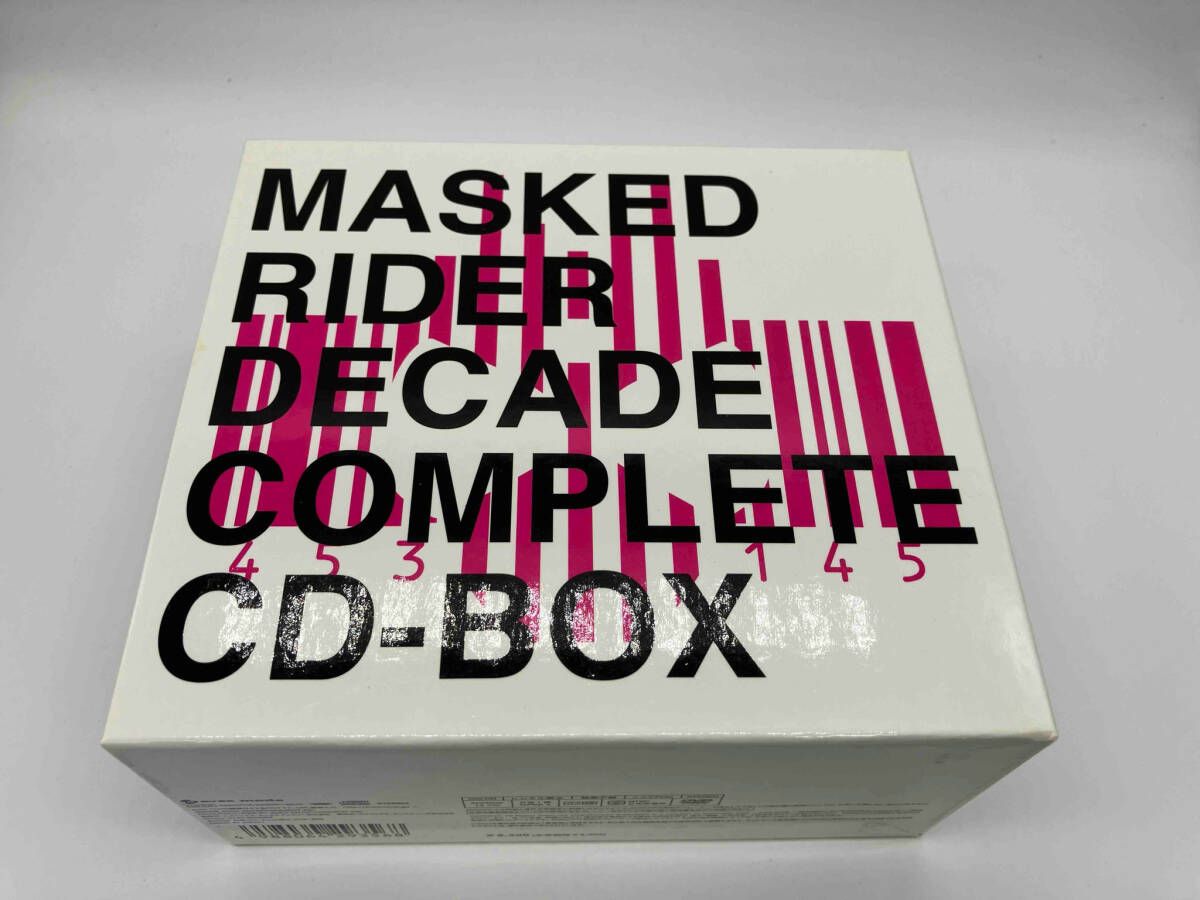 仮面ライダーディケイド　コンプリートCD－BOX 仮面ライダーディケイド COMPLETE CD-BOX - メルカリ