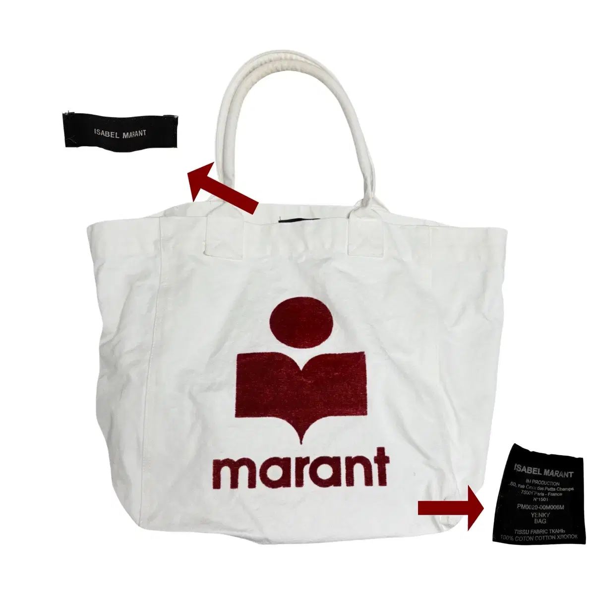 Isabel Marant(イサベル マラン) イェンキ キャンバスバッグ