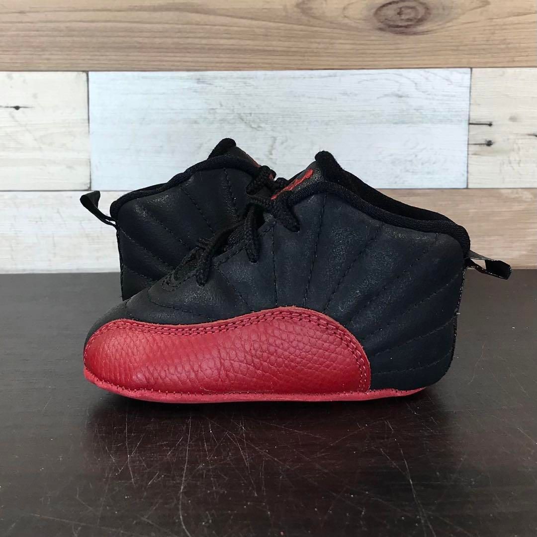NIKE FIRST JORDAN 12 RETRO ナイキ ファースト ジョーダン 12 レトロ ブラック レッド 9cm N02867 970103XC1 STEELWINDOWSANDDOORS_COM