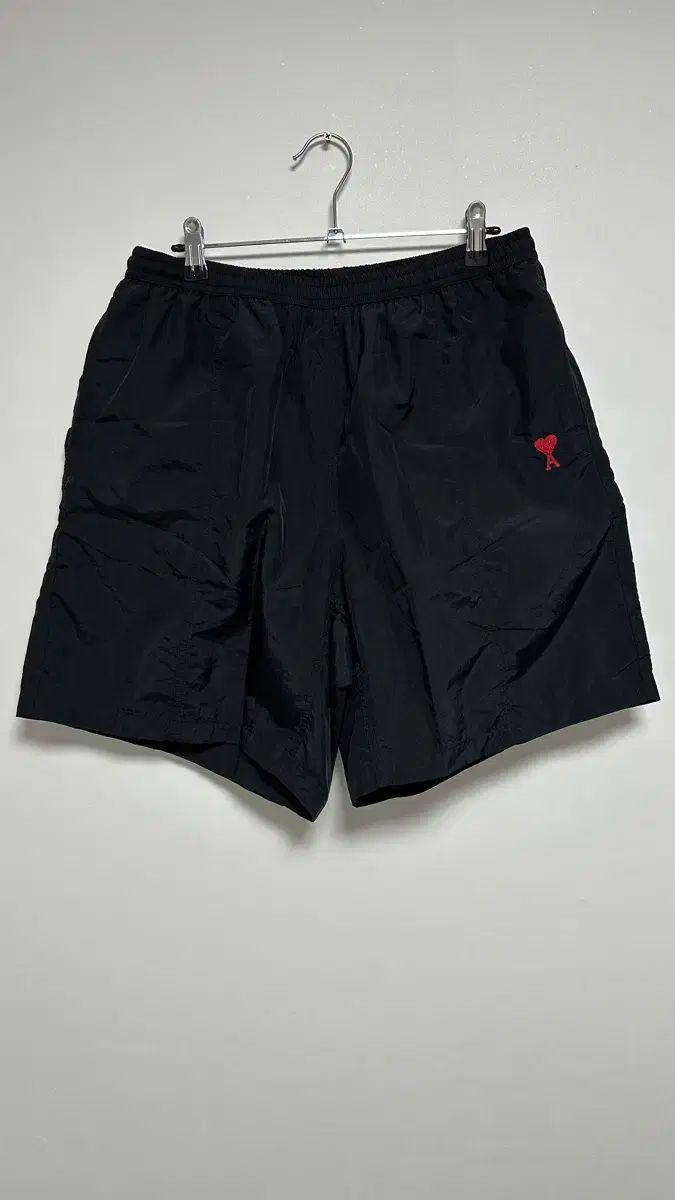 ami アミ メンズ スイム ナイロン 黒 XL サイズ ショーツ付き